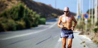 Jogging on the street – fine dust lungs