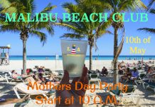 Malibu Beach Club – Mothers Day Party – 10th of May
