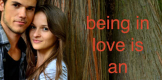 Being in love is an illusion