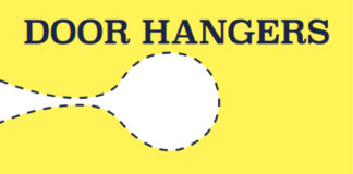 ADVERTISING WITH DOOR FLYER